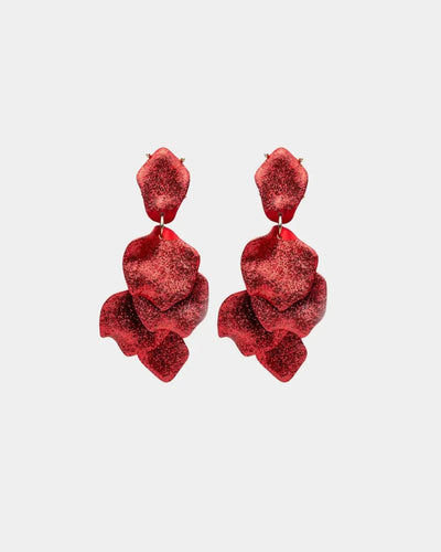 Leaf Earrings Glitter