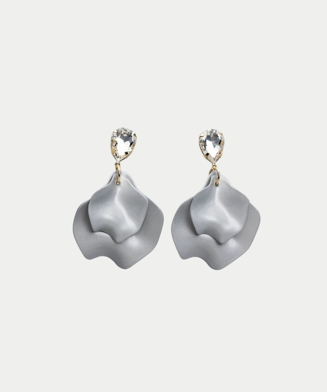 Leaf Earrings Cz