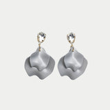 Leaf Earrings Cz