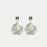 Leaf Earrings Cz