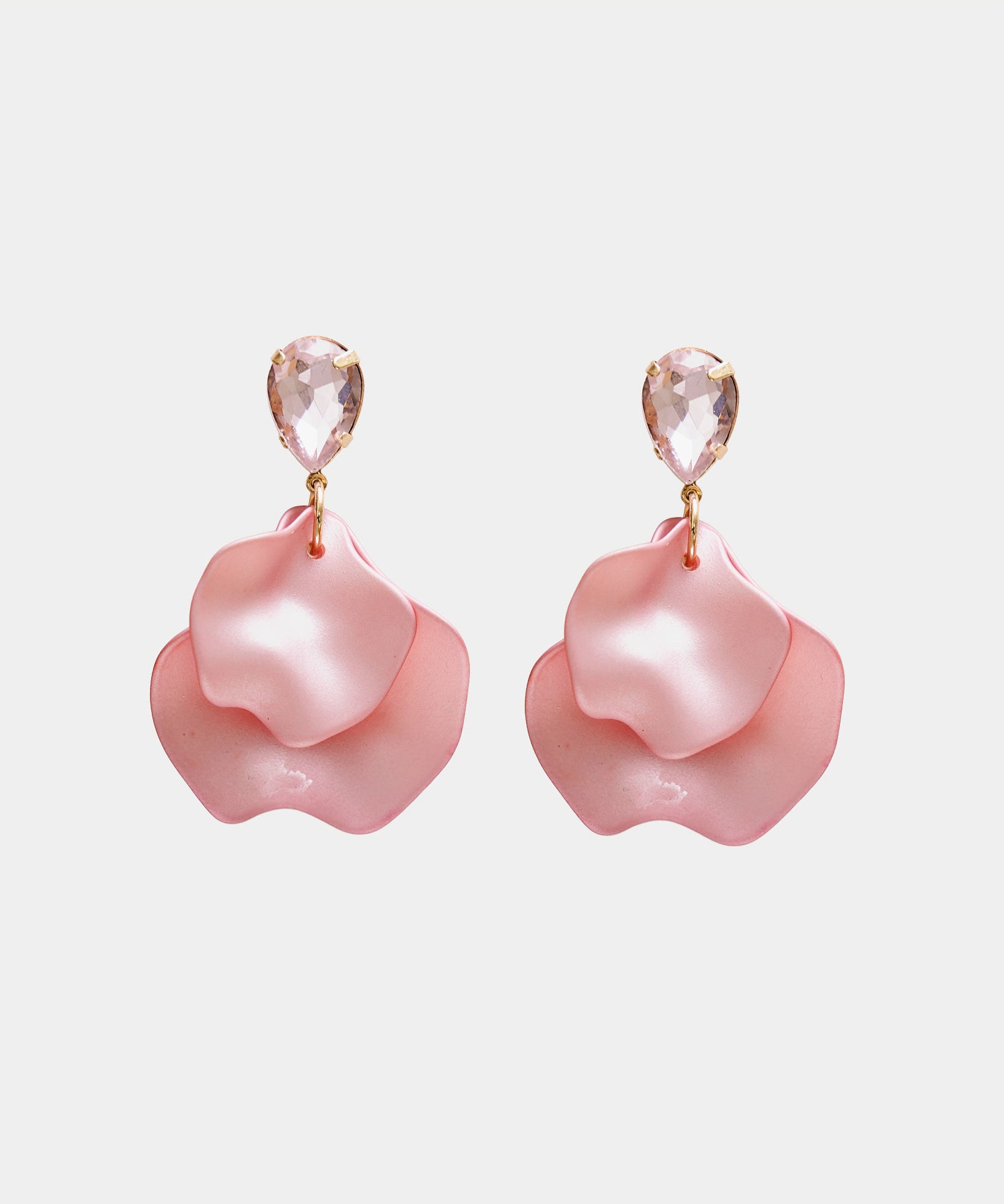 Leaf Earrings Cz