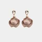 Leaf Earrings Cz