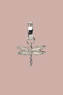 Dragonfly Earrings Silver