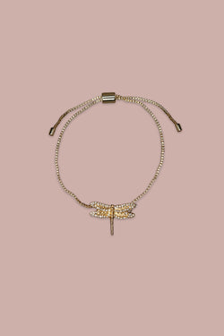 Dragonfly Bracelet Gold