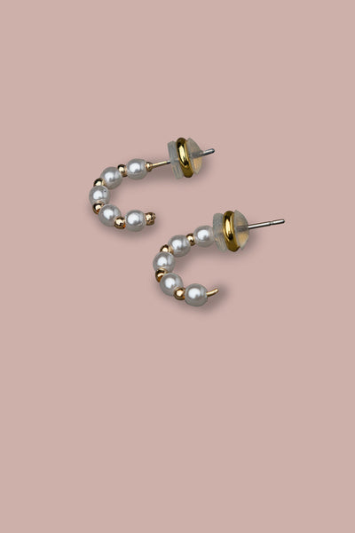 Pearl Hoops