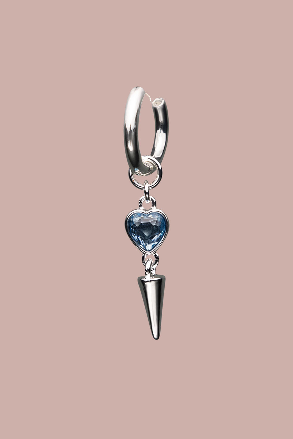 Heart Drop Earring