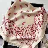 Paisley Silk Mix Scarf