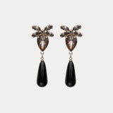 Stone Drop Earrings