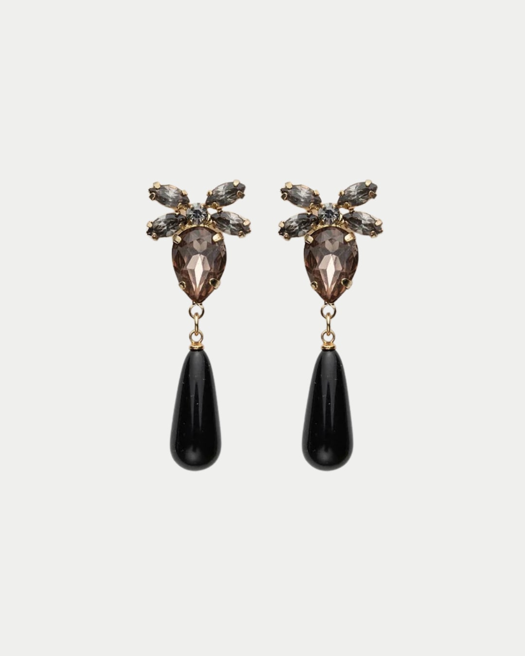 Stone Drop Earrings