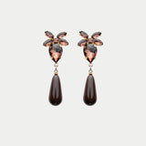 Stone Drop Earrings
