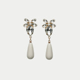 Stone Drop Earrings