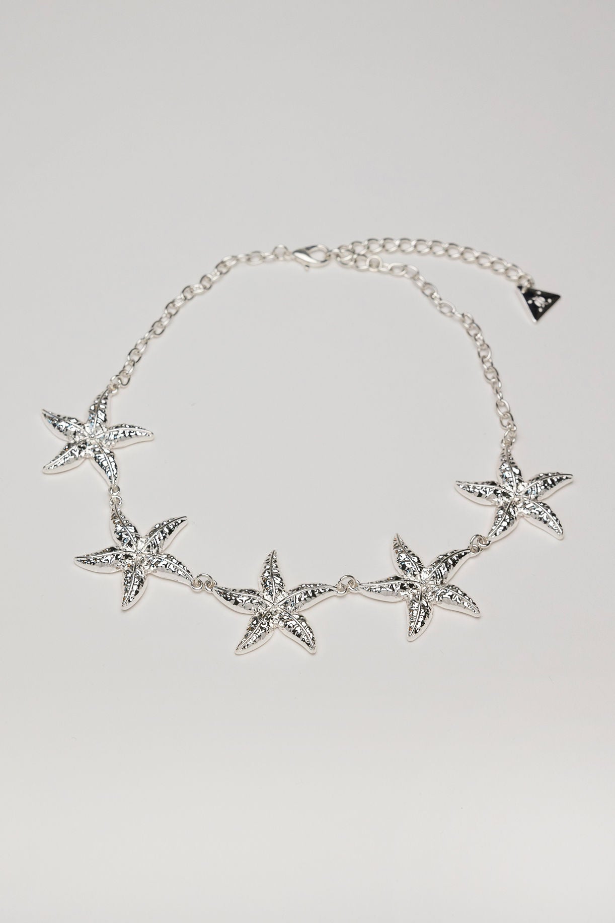 Starfish Necklace Silver
