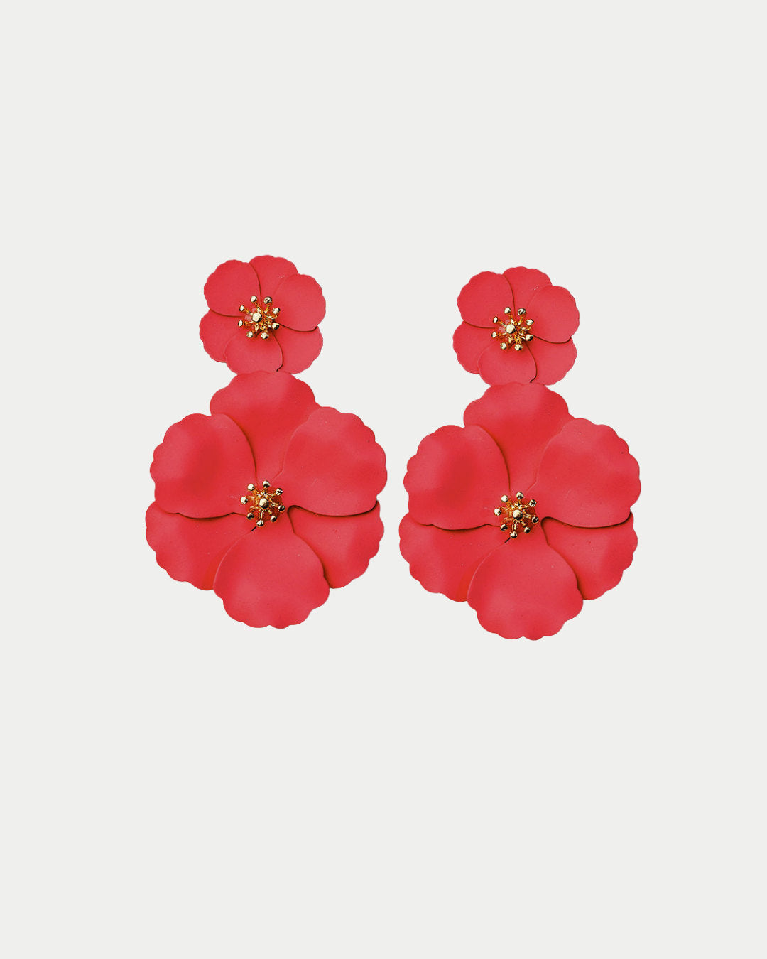 Flower Twin Earrings