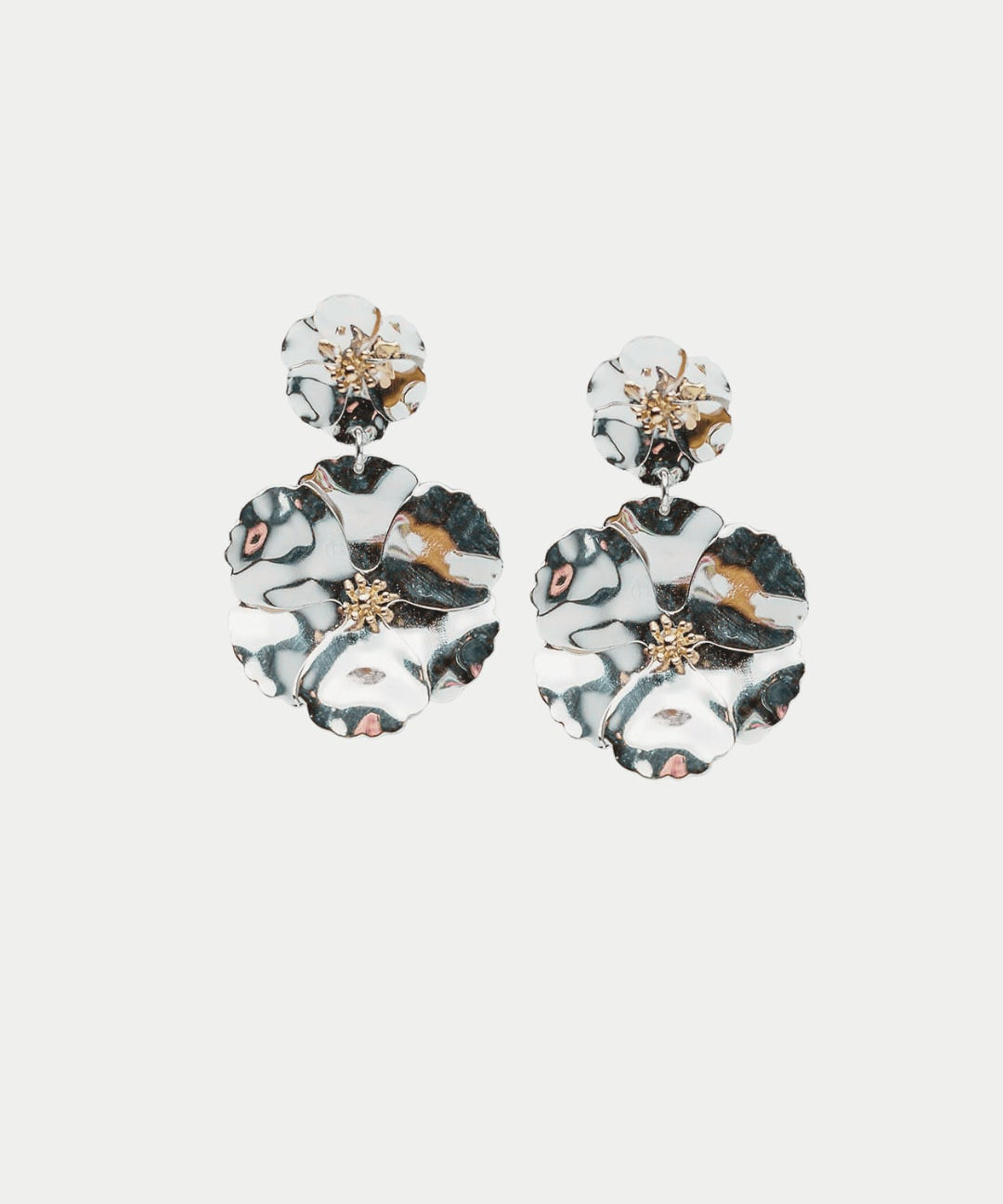 Flower Twin Earrings