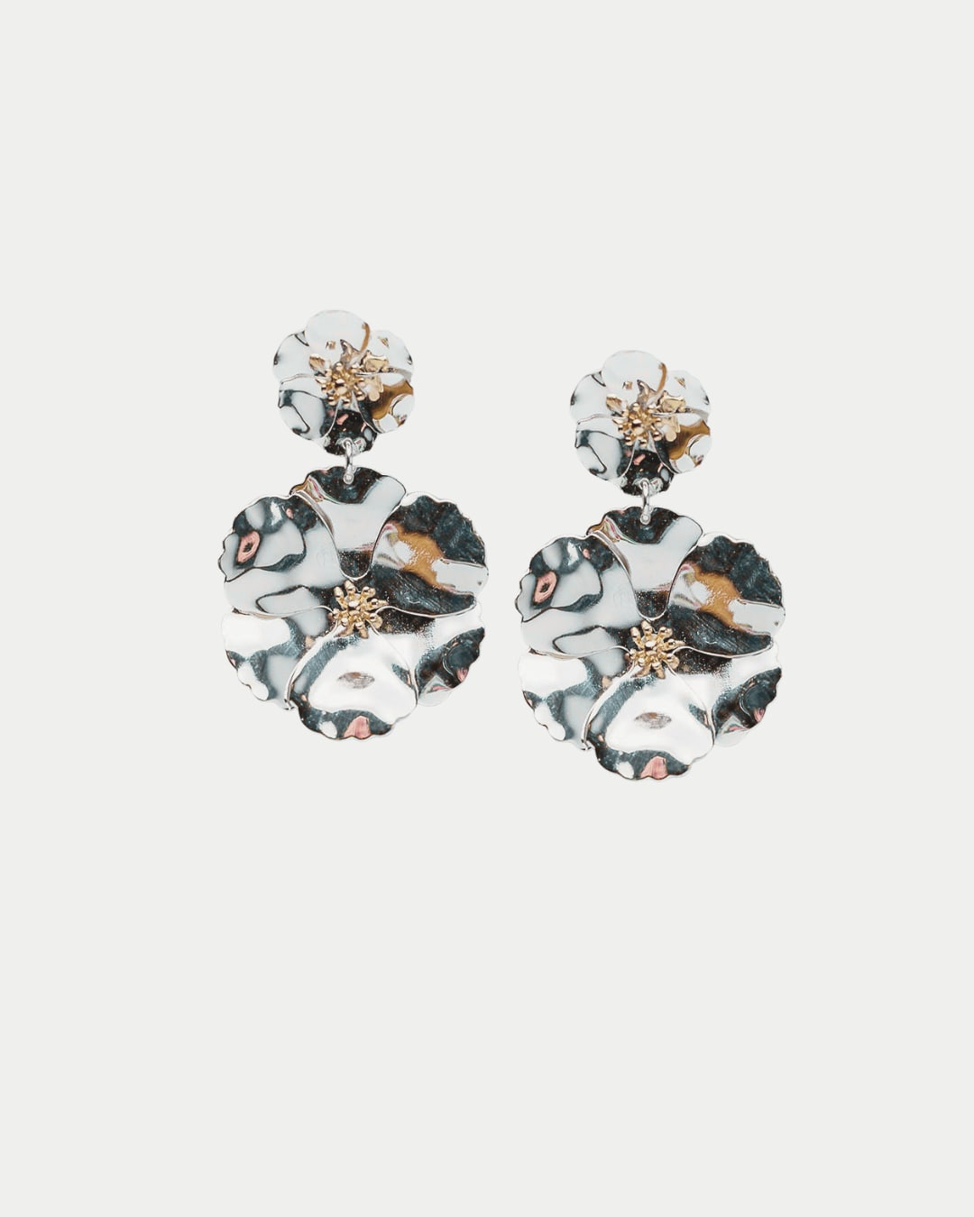 Flower Twin Earrings