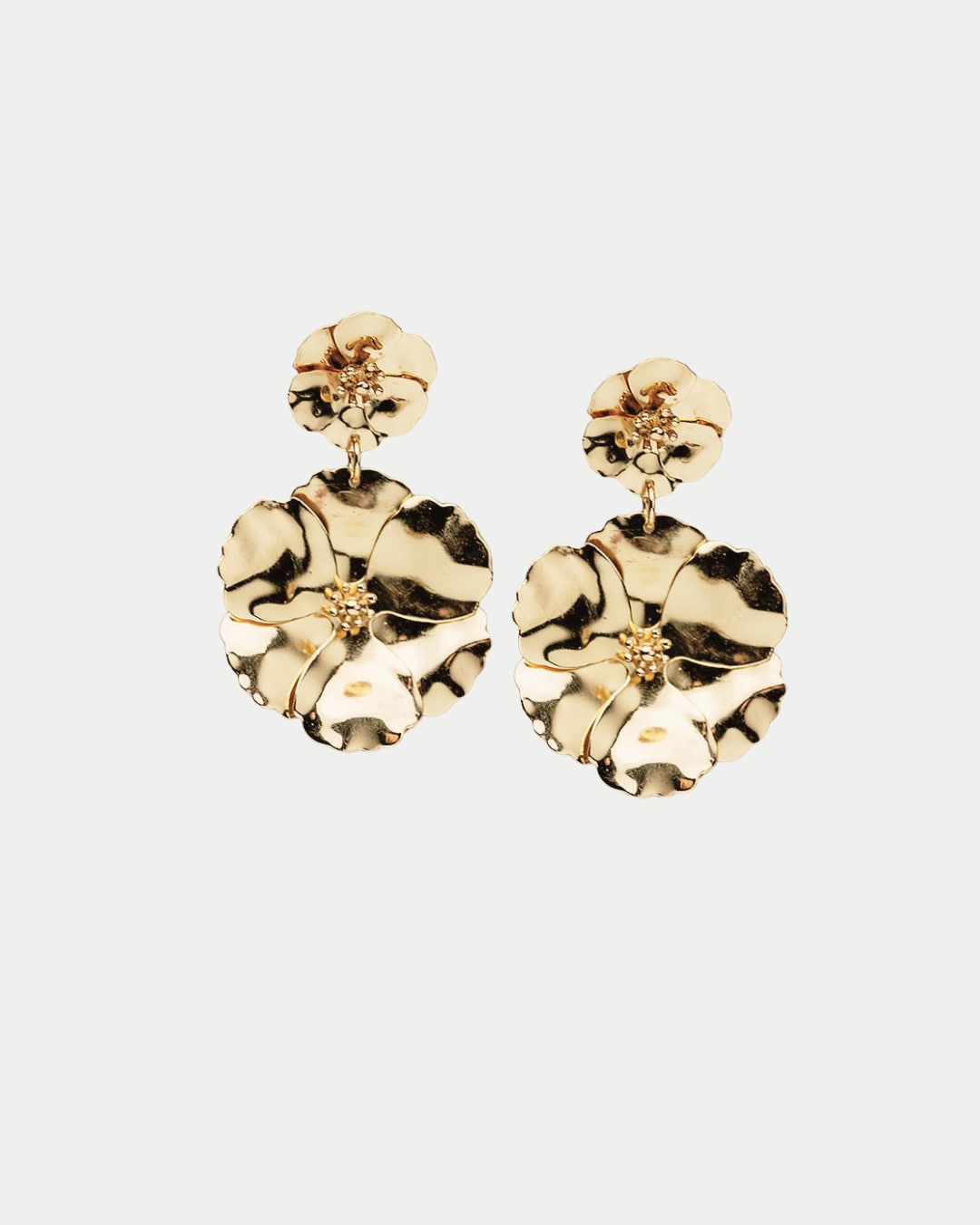 Flower Twin Earrings