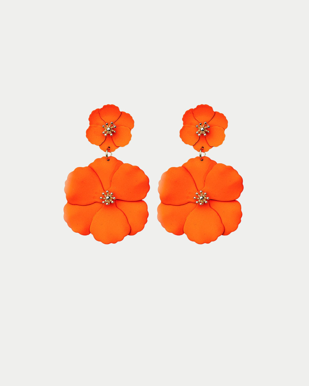 Flower Twin Earrings