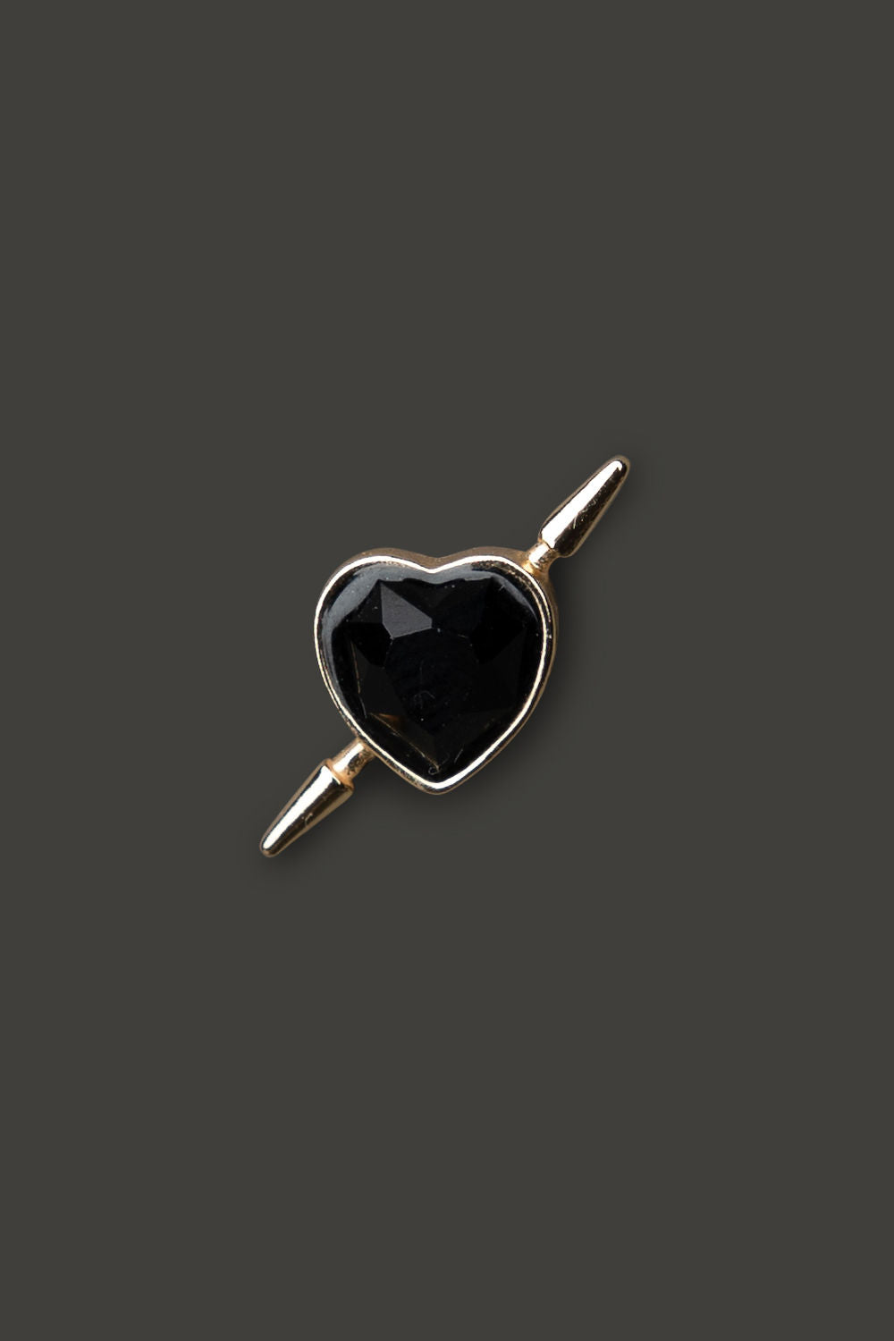 Amor´s Stud Silver w Black