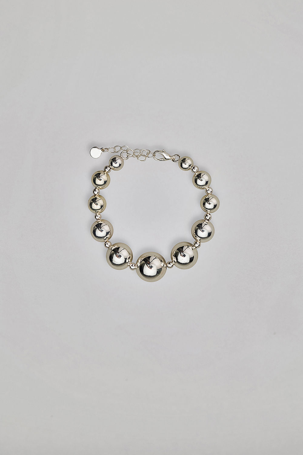 Bead Bracelet Silver