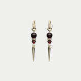 Bead Hoops Red