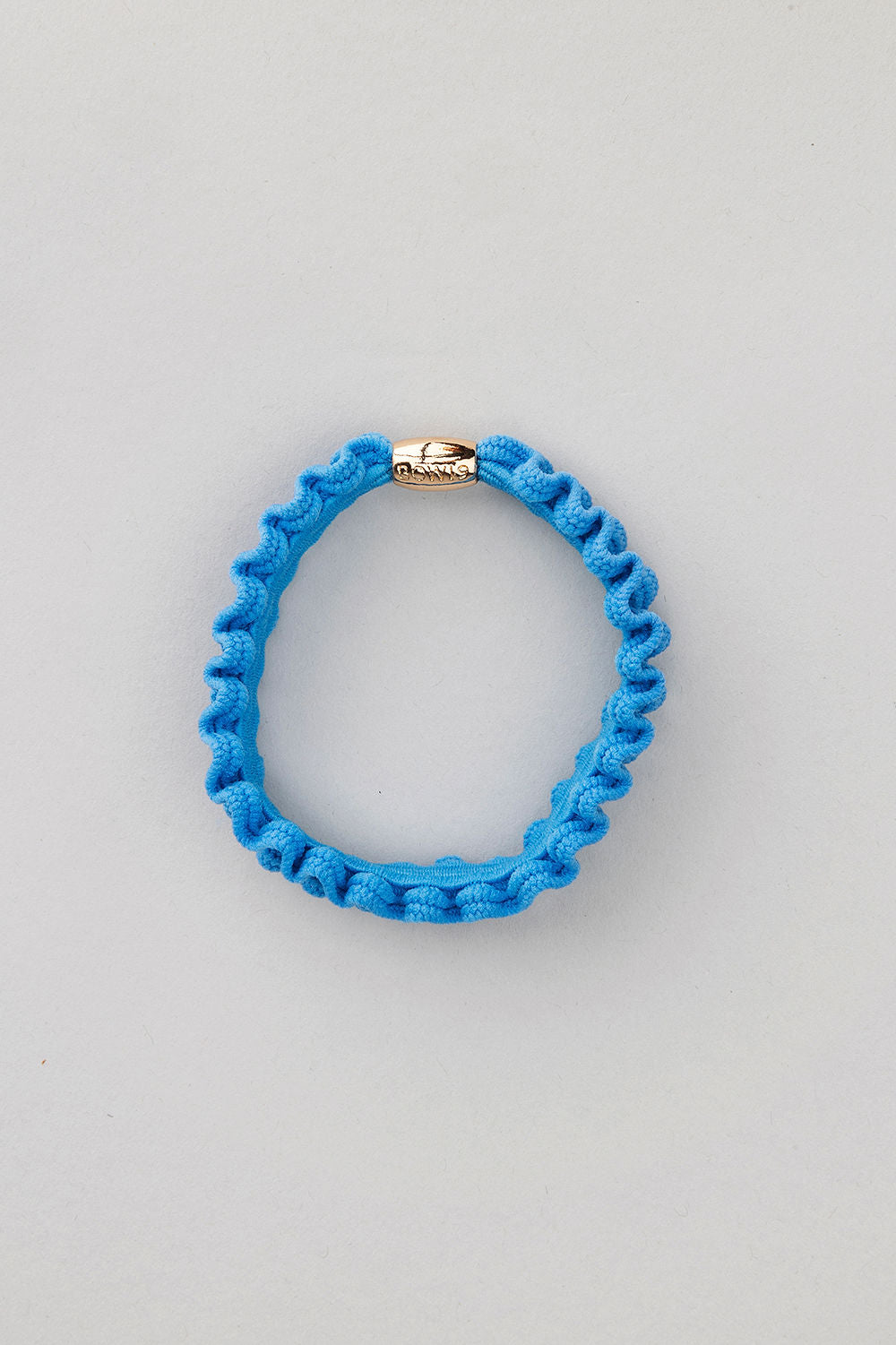 Hair elastic wave blue