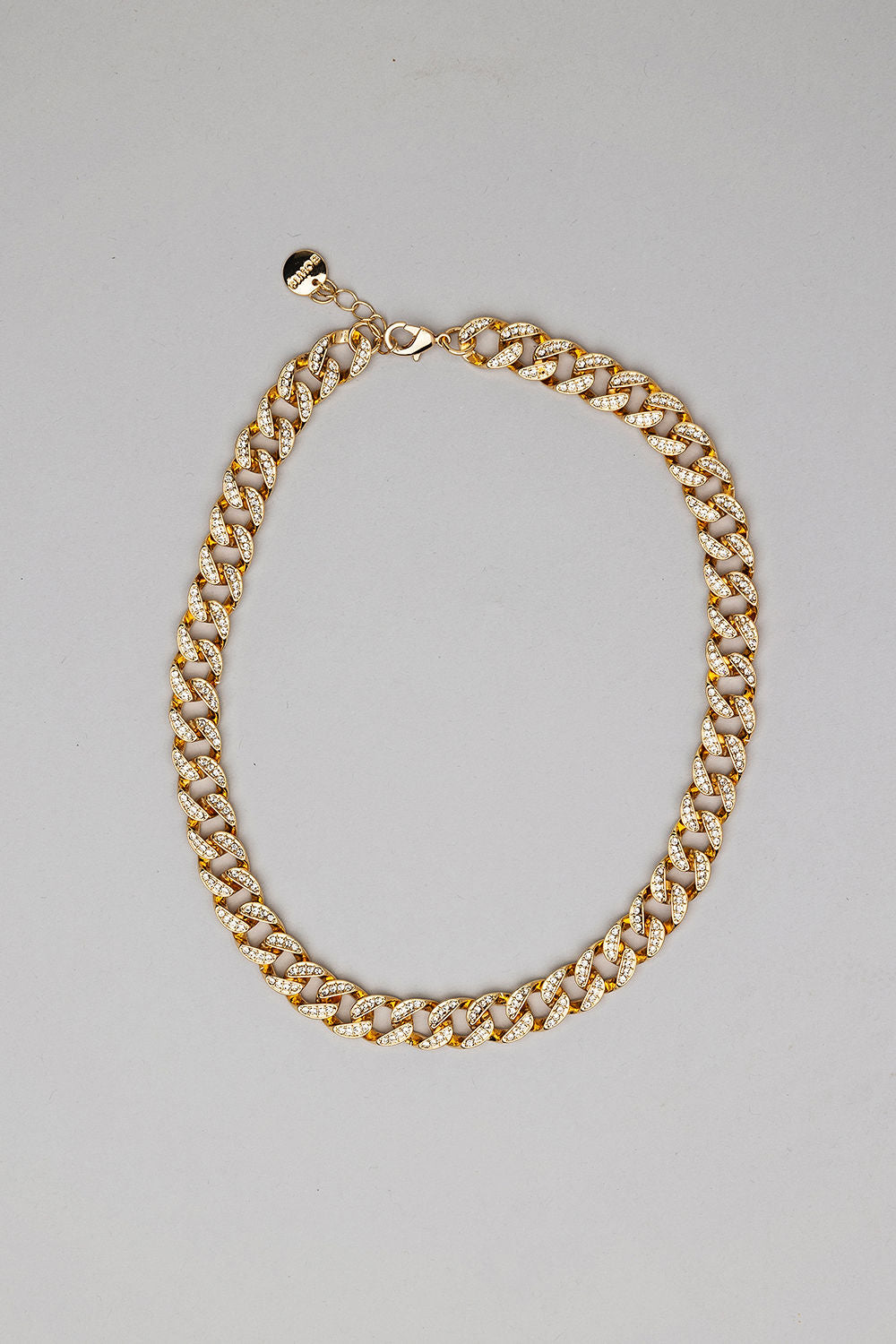 Diora Necklace Strass Gold