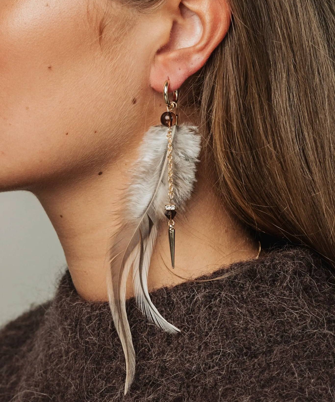 Feather Earrings