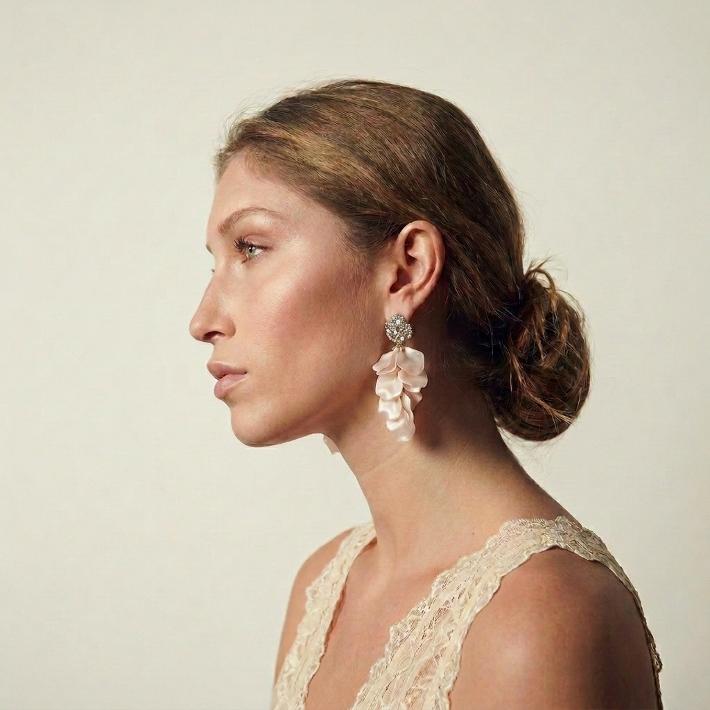 Leaf Stone Earrings
