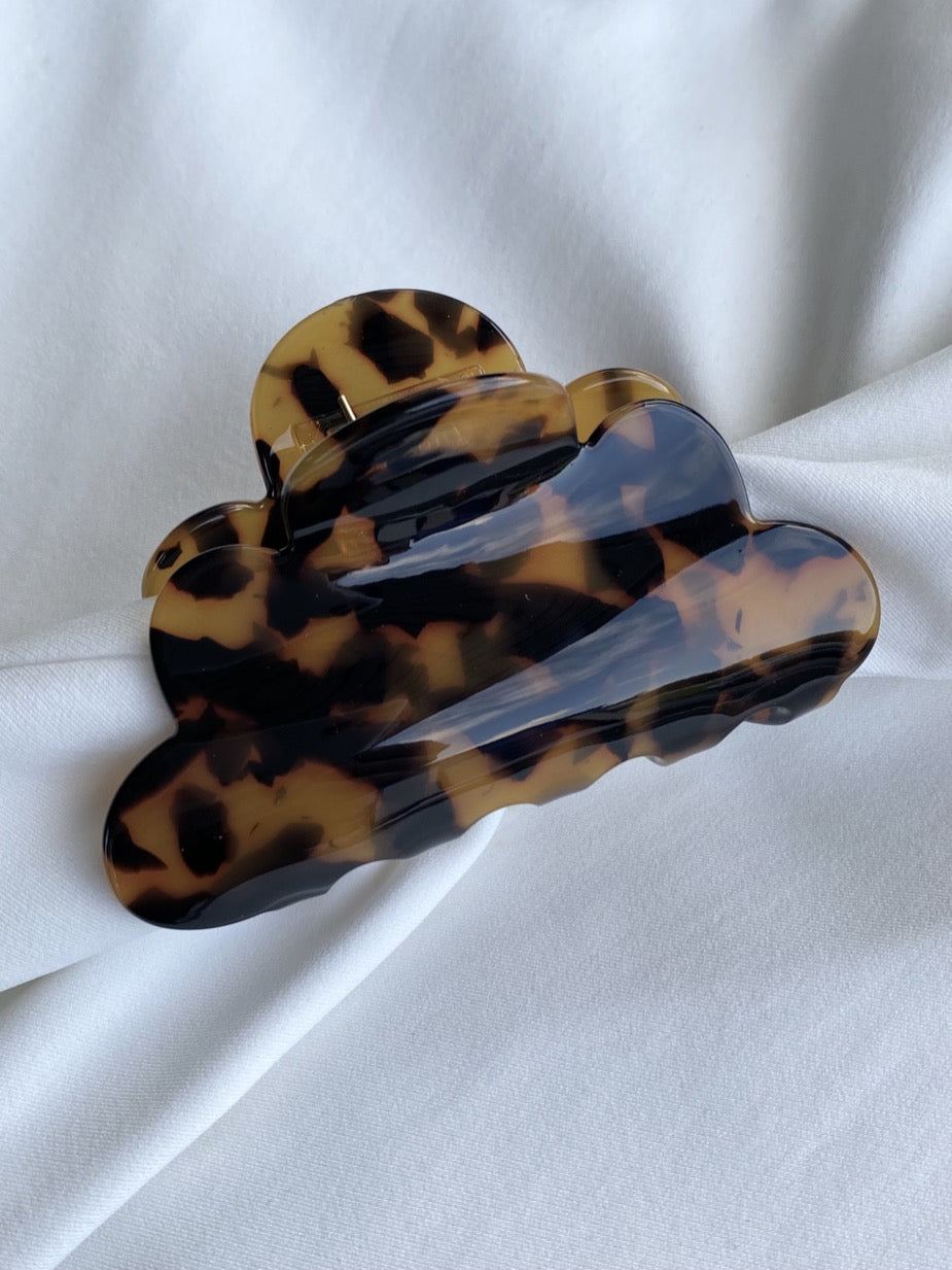 hair clip Leo brown