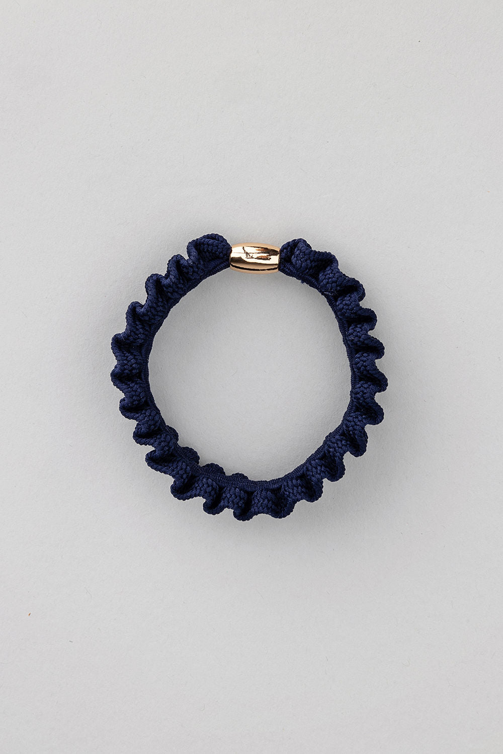 Hair elastic wave dark blue