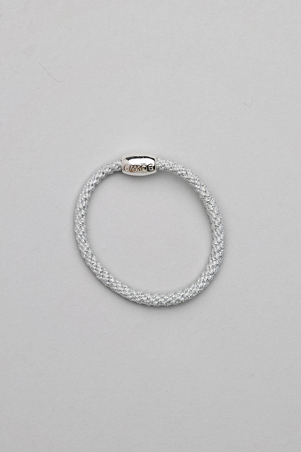 Elastic Hairband Thin Silver