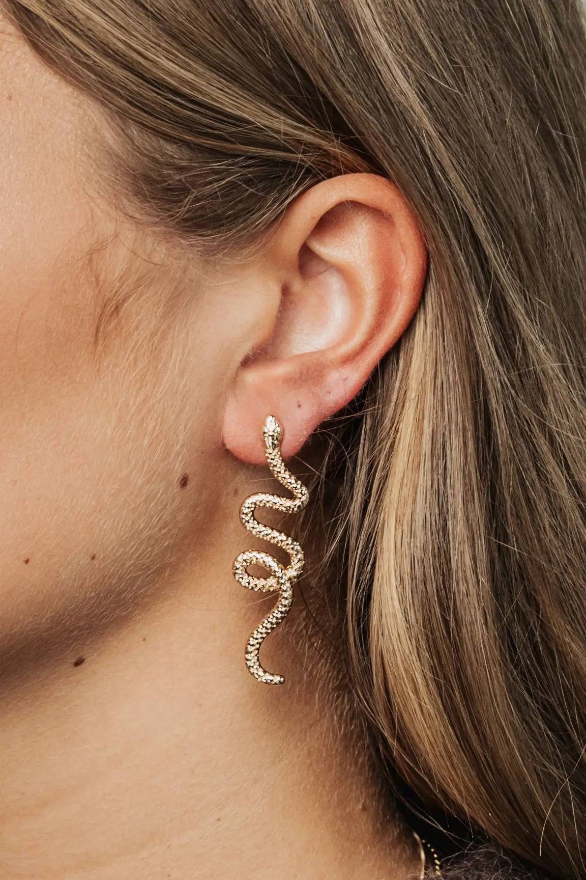 Snake Earrings