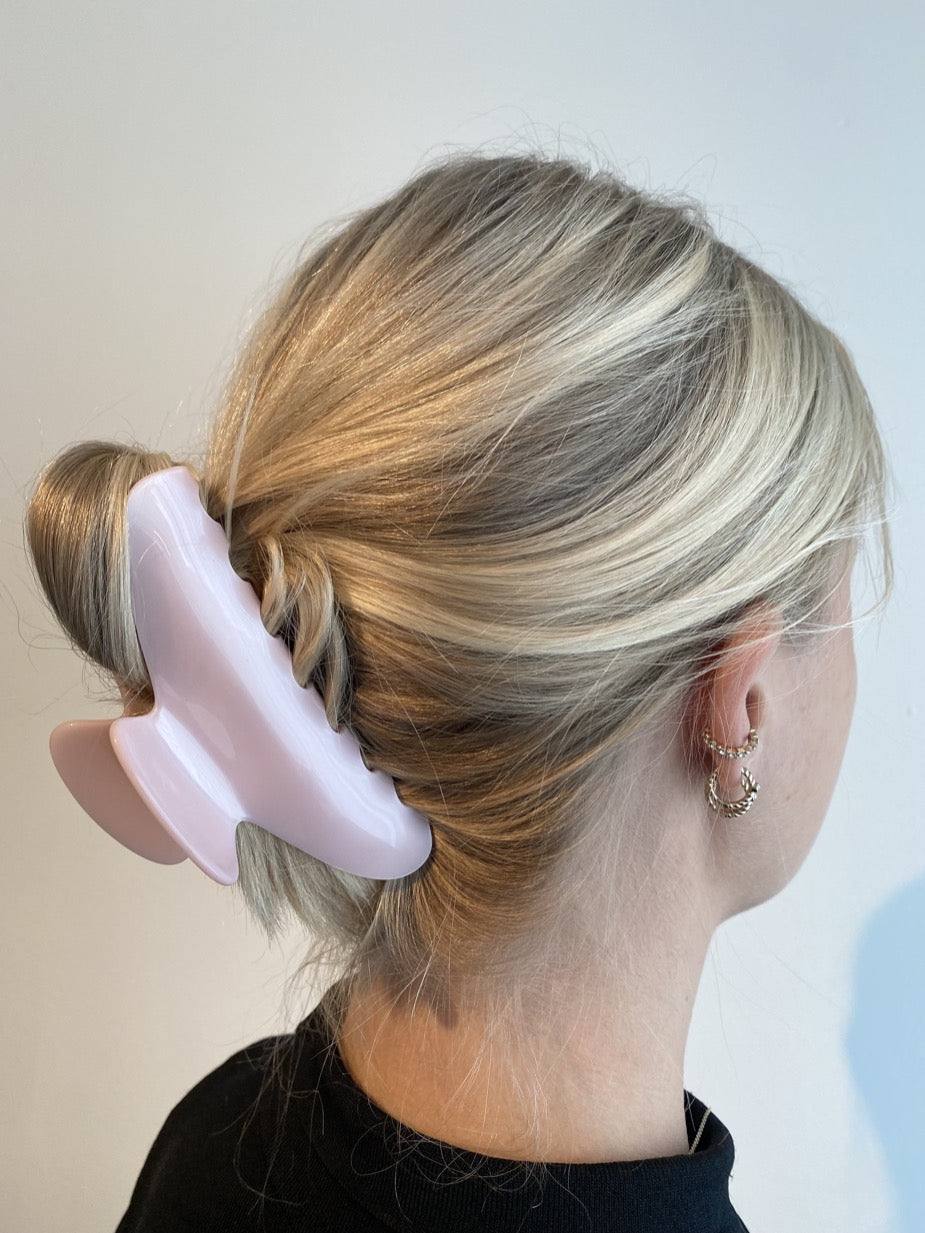 hair clip ljusrosa