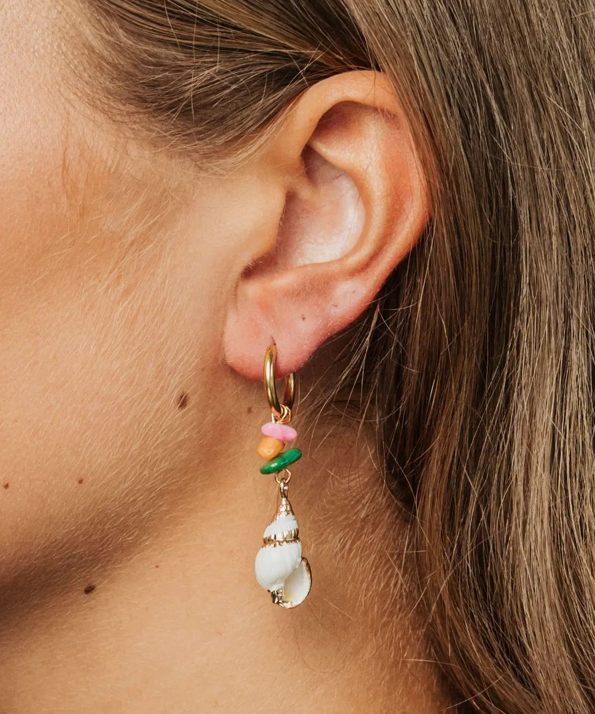 Summer Shell  Earrings