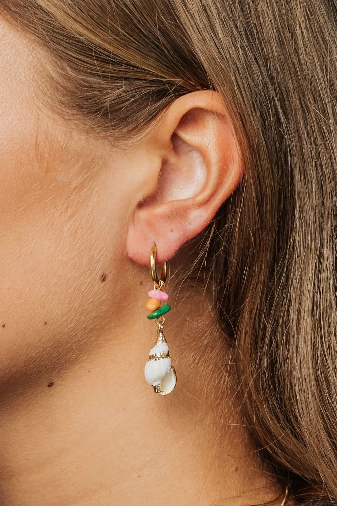 Summer Shell  Earrings