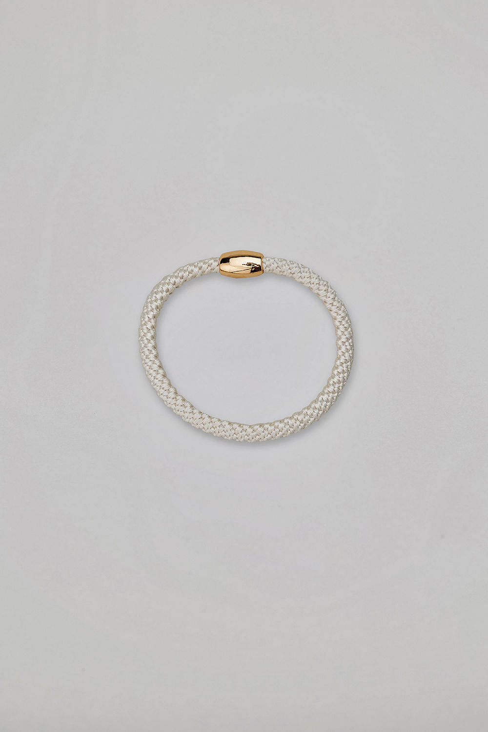 Hair elastic thin ivory