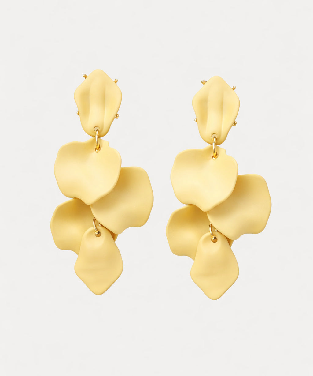 Leaf Earrings Matt