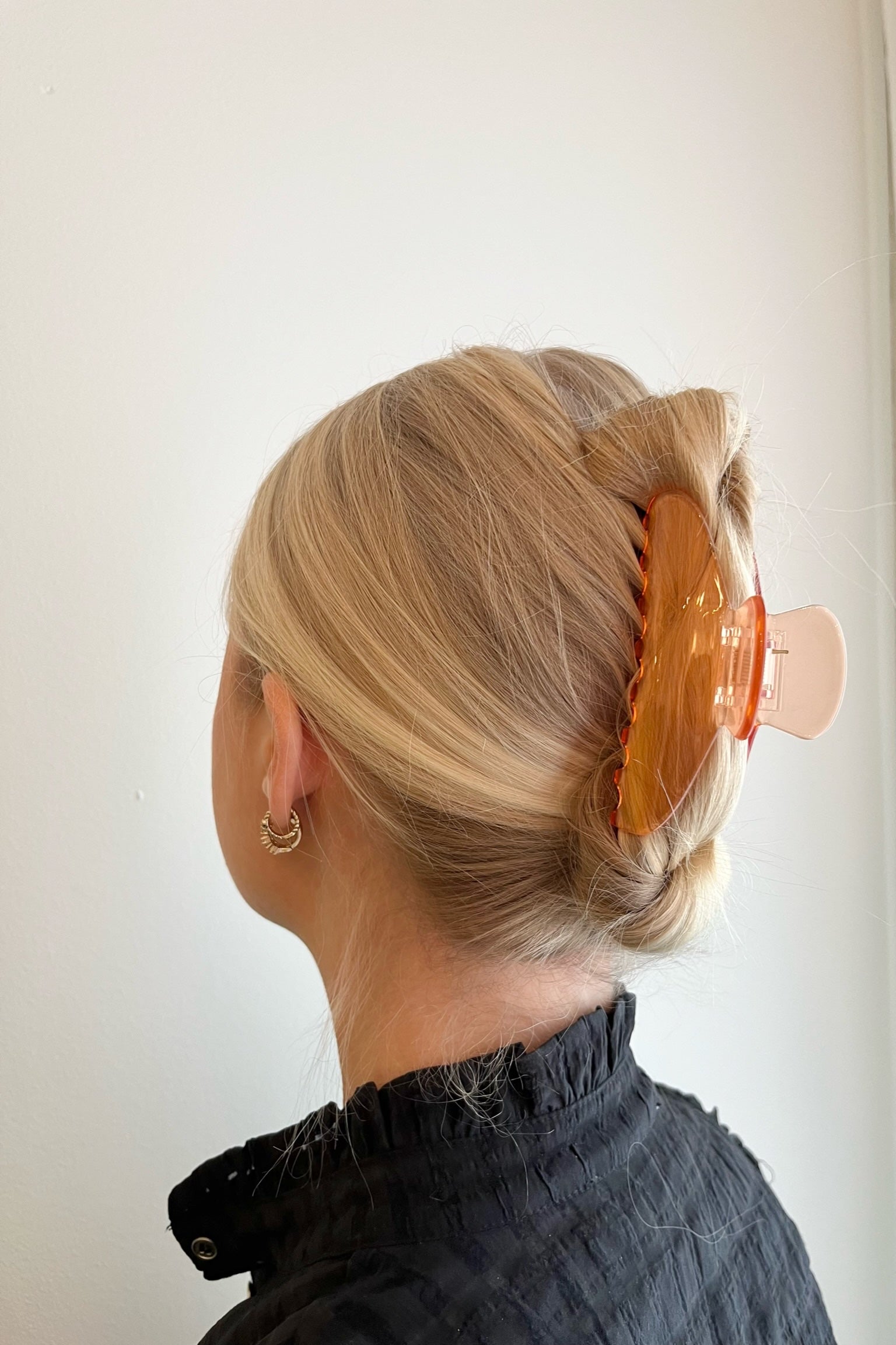 June Hair Clip Orange